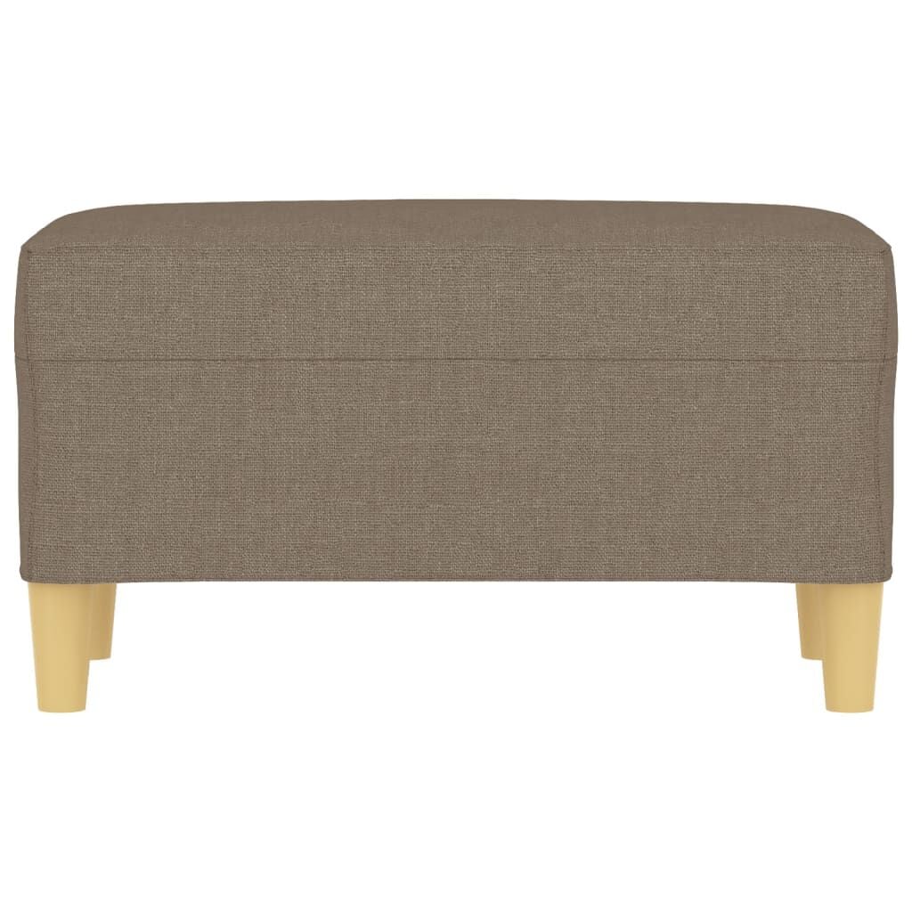 265172 - VIDAXL Stol Taupe, 70x35x41 cm, pëlhurë