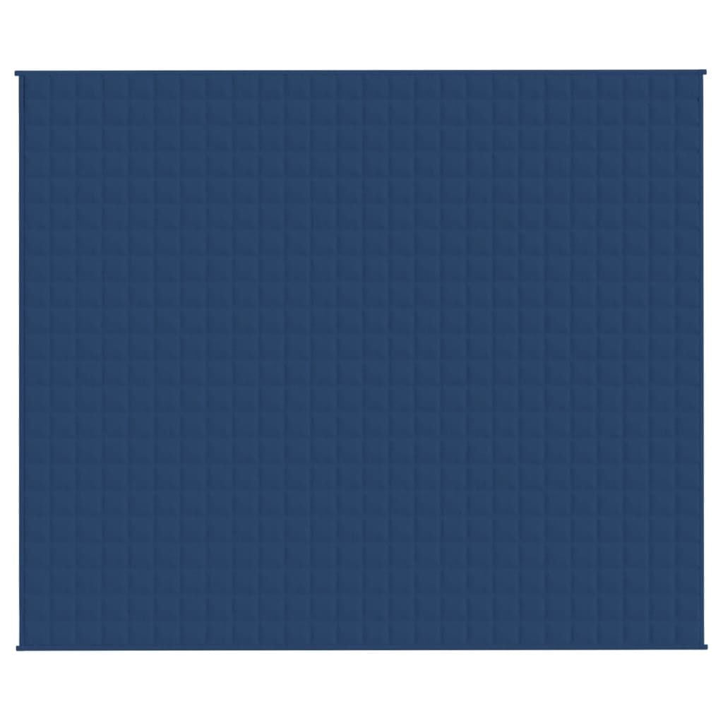 280198 - VIDAXL Batanije me Pesha Blu 220x260 cm 15 kg Pëlhurë