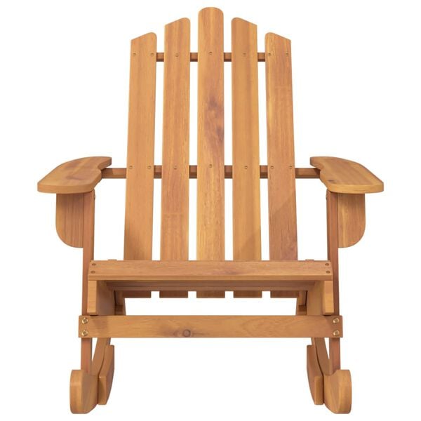 334154 - Karrige lëkundëse VIDA XL Adirondack prej druri të fortë akacie