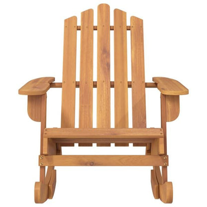 334154 - Karrige lëkundëse VIDA XL Adirondack prej druri të fortë akacie