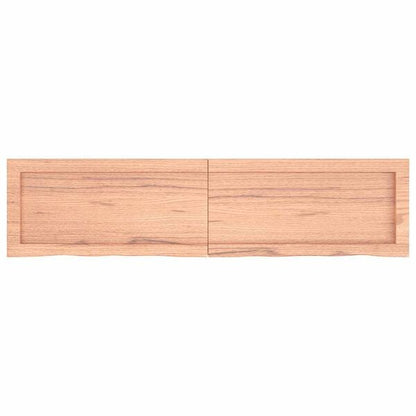 333216 - VIDA XL Raft muri Ngjyrë kafe e çelët 120x30x