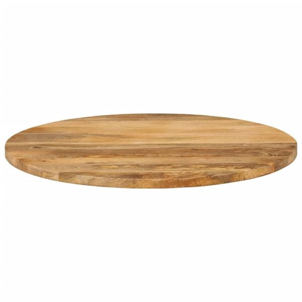 334185 - VIDAXL Sipërfaqe Tavoline Ø 90x3,8 cm e Rrumbullakët prej Druri Masiv Mango