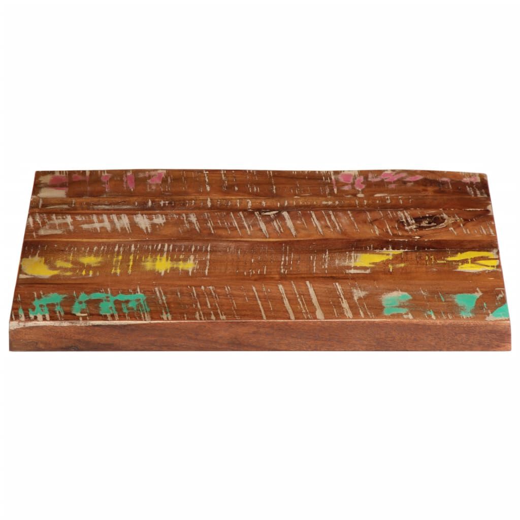 280263 - VIDA XL Sipërfaqe Tavoline Katrore 60x60x3,8 cm Dru i Masturbuar i Ricikluar