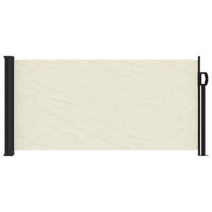 333274 - VIDAXL Tendë anësore e tërheqshme me ngjyrë kremi 100x300 cm