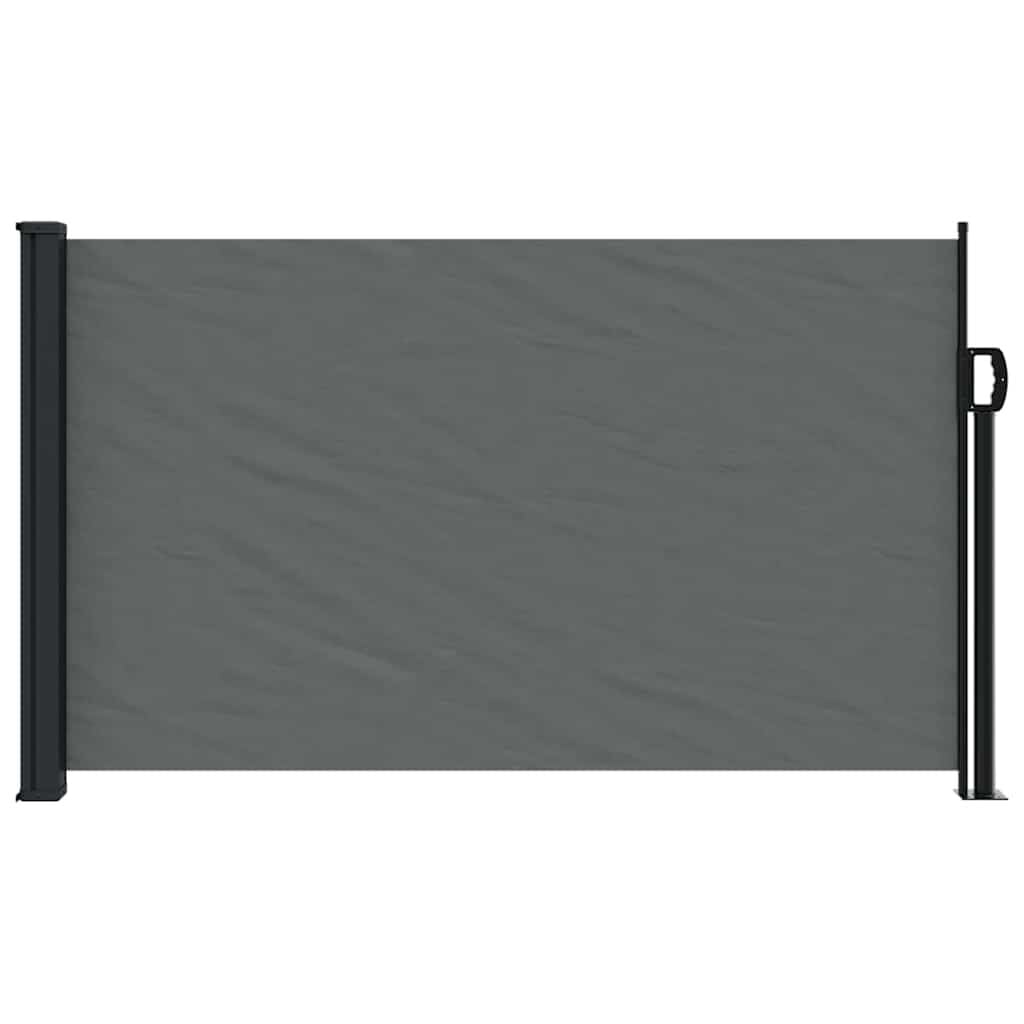 280302 - VIDA XL Tendë anësore e tërheqshme, ngjyrë antraciti 117x300 cm