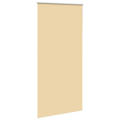 280333 - VIDAXL Perde me Rrotull Blackout, Ngjyrë Bezhë 100x230 cm, Gjerësia e Pëlhurës 95,7 cm, Poliester