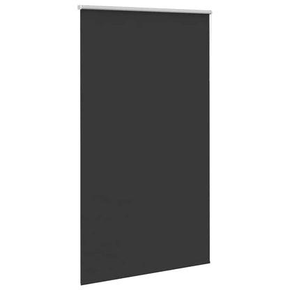 265303 - VIDAXL Perde me Rrotull, E Zezë 135x230 cm, Gjerësia e Pëlhurës 131,6 cm, Poliester