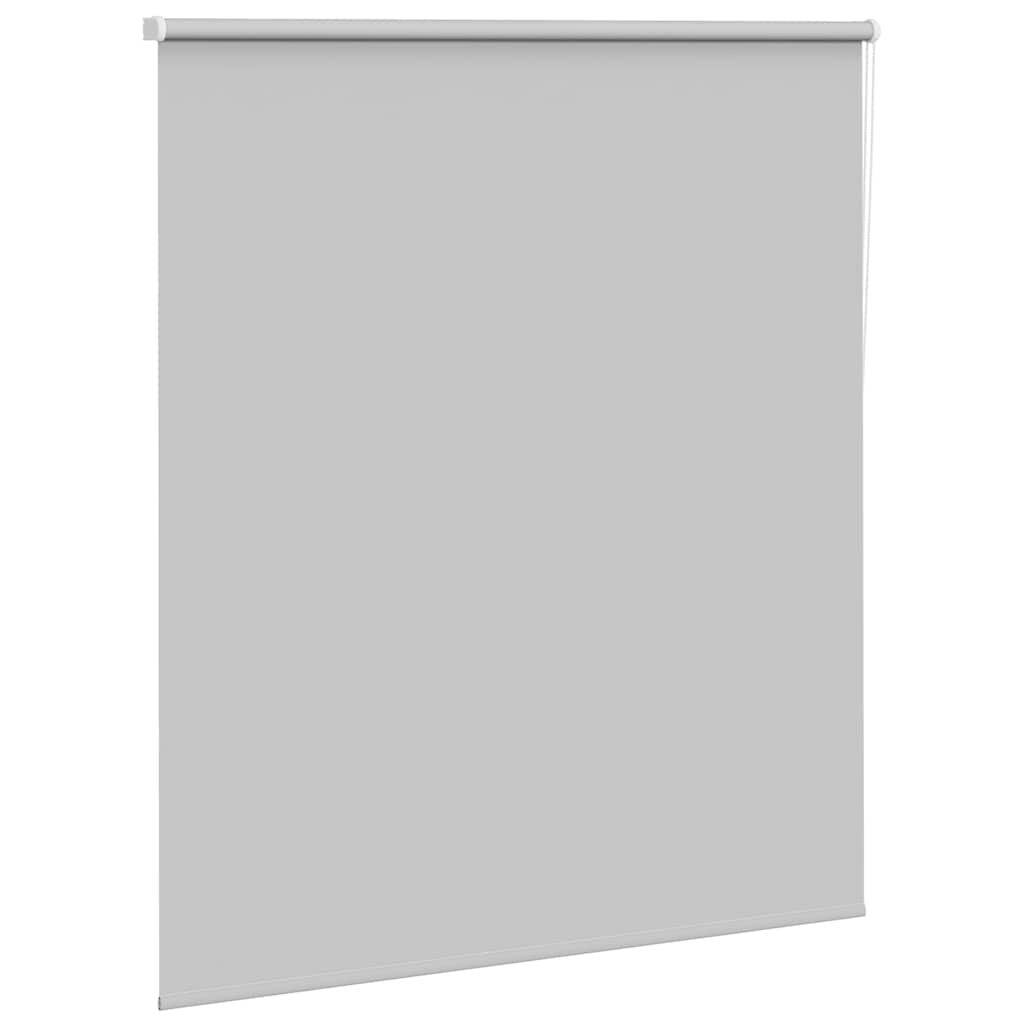 280334 - VIDAXL Perde me Rrotull Blackout Gri e Çelët 135x130 cm Gjerësia e Pëlhurës 131,6 cm Poliester