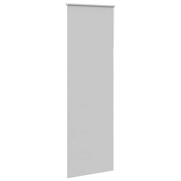 334251 - VIDAXL Perde me Rrotull Blackout Gri e Çelët 65x210 cm, Gjerësia e Pëlhurës 60,7 cm, Poliester