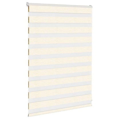 333305 - VIDAXL Perde Zebra Mermeri Bezh 110x100 cm Poliester