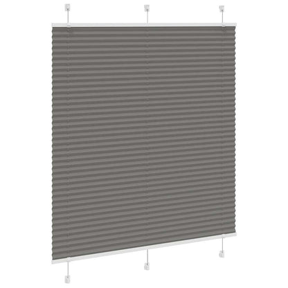 265312 - VIDAXL Perde e Plisuar Antracit 120x150 cm Poliester