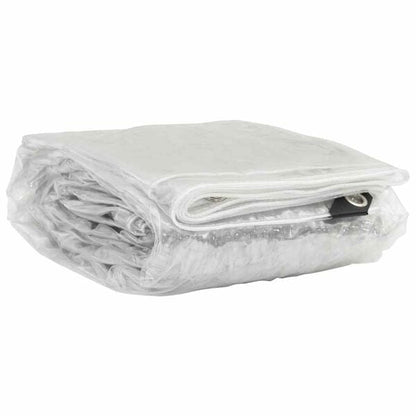 334265 - VIDA XL TENDA TRANSPARENTE ME VRIMA PVC 4X5 M