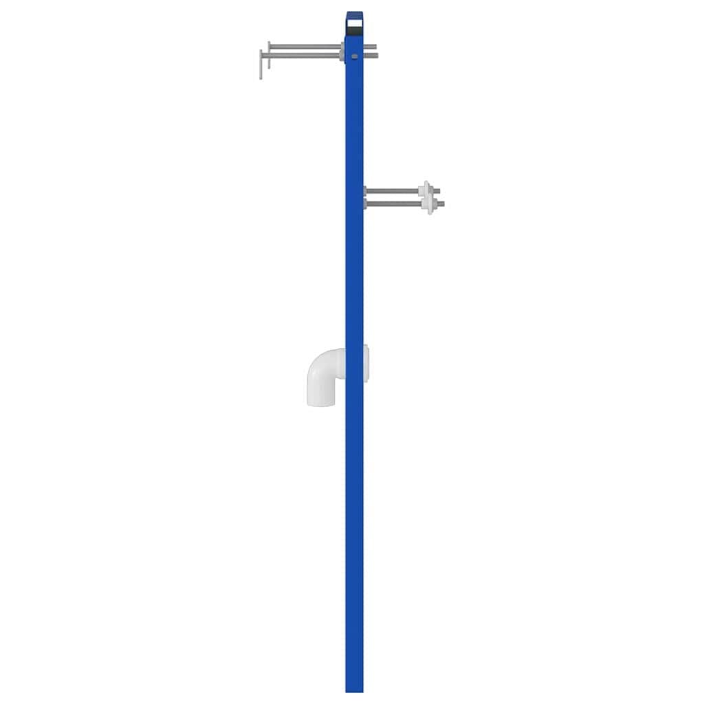280370 - vidaXL Mbështetëse Muri për Banjo e Rregullueshme në Lartësi, Blu 50 x 3 x 112 cm
