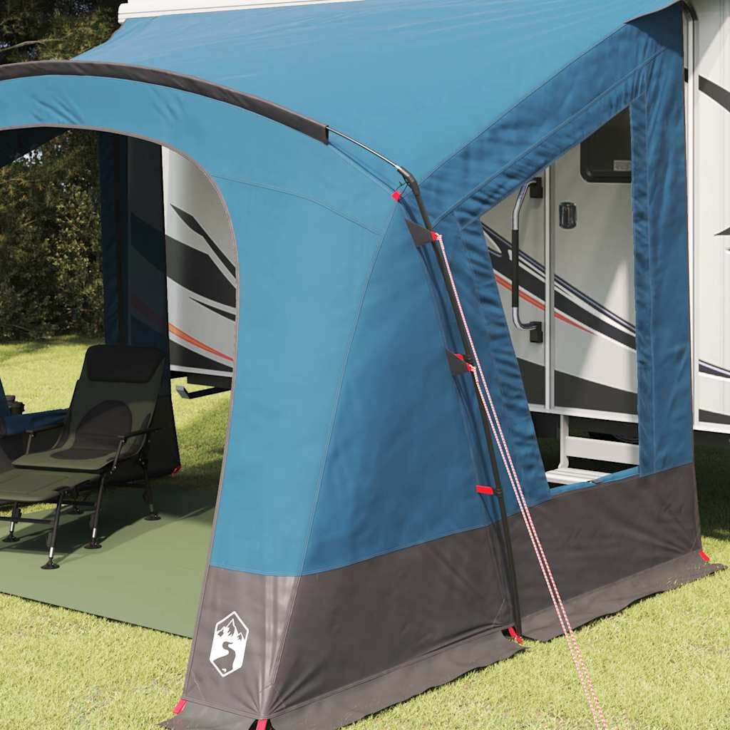 280384 - VIDA XL Karvan-Zelt për 5 Persona 410 x 275 x 245 cm Blu