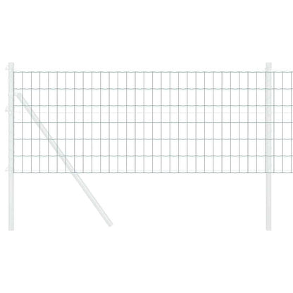 280406 - VIDA XL Gardh Euro, Jeshile, 0.6 x 50 m, Hekur i veshur me PVC
