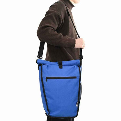 291395 - VIDA XL Çantë biçiklete Blu 34 x 16 x 59 cm Poliester