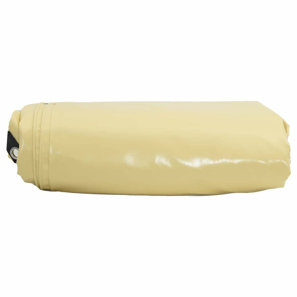 280433 - vidaXL Tenda Prerjeje 650 g/m² Bezhë 3 x 5 m Kanavacë e veshur me PVC