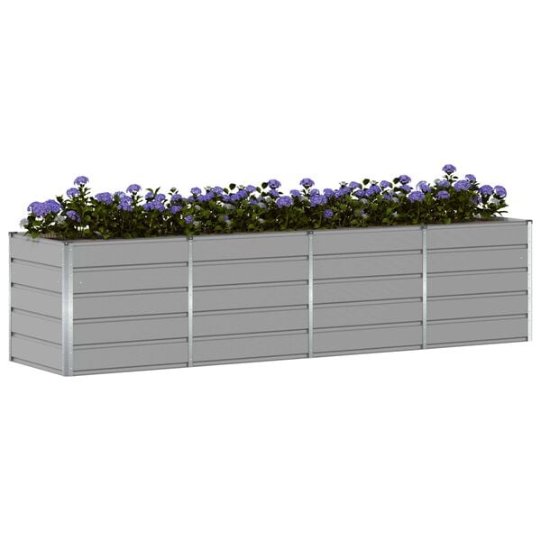 334348 - VIDAXL Vazo Gri e Çelët 320 x 80 x 75 cm Çelik