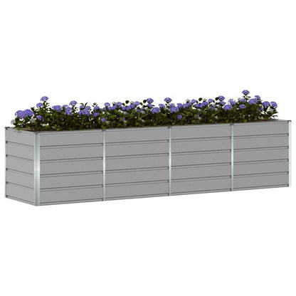 334348 - VIDAXL Vazo Gri e Çelët 320 x 80 x 75 cm Çelik