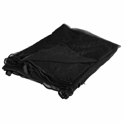 291454 - VIDAXL Rrjetë Mushkonjash për Gazebo, 220, e Zezë, 4 x 3 x 2 cm, Poliester