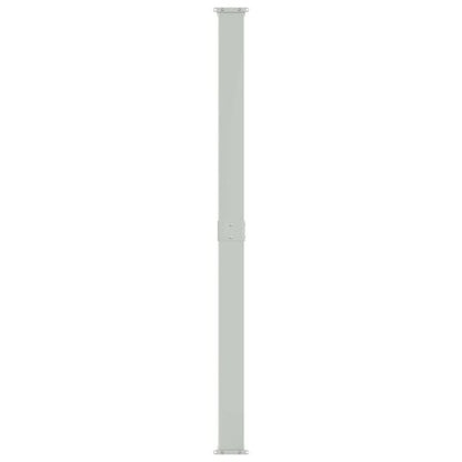 334391 - VIDA XL Tendë anësore e tërheqshme 220x500 cm, 100% poliester, hekur çelik