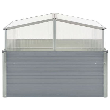 244768 - VIDAXL Serë 100x100x85 cm Çelik i Galvanizuar Gri