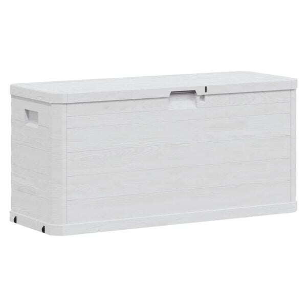 291497 - VIDA XL Kuti Ruajtjeje për Kopsht 280 L Gri e Çelët