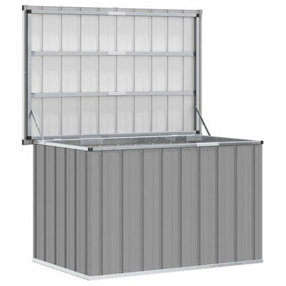 333479 - VIDAXL Kuti Ruajtjeje për Kopsht, Gri 109x67x65 cm