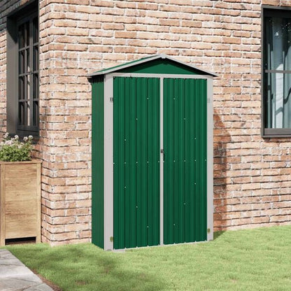 291500 - VIDAXL Kasolle Kopshti Jeshile 116x45x175 cm Çelik i Galvanizuar