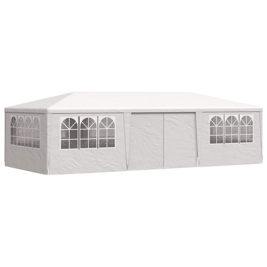 265435 - VIDAXL Tendë Profesionale për Festa me Mure Anësore 4x9 m E Bardhë 90 g/m²