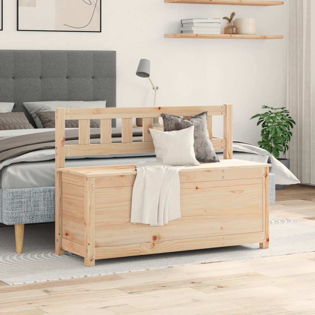 265472 - VIDA XL Stol 110x41x76,5 cm Dru Pishe i Fortë