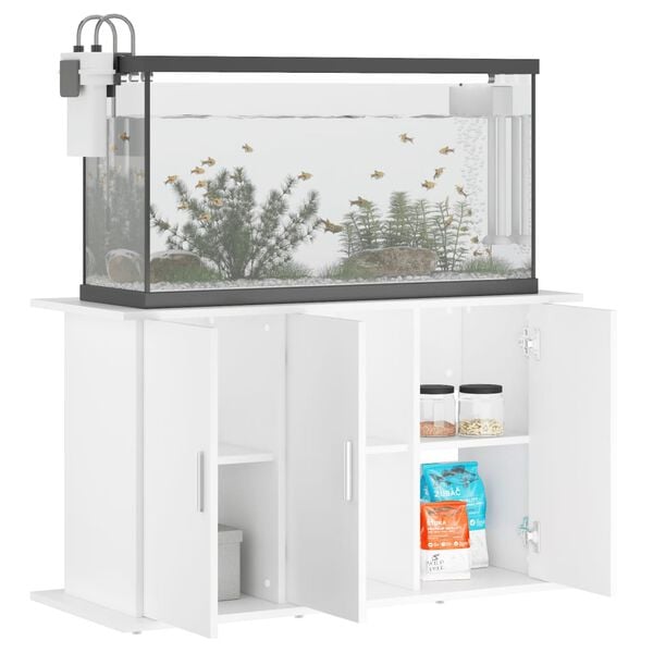 291548 - VIDA XL Stand Akuariumi e Bardhë 101x41x58 cm Dru i Inxhinieruar
