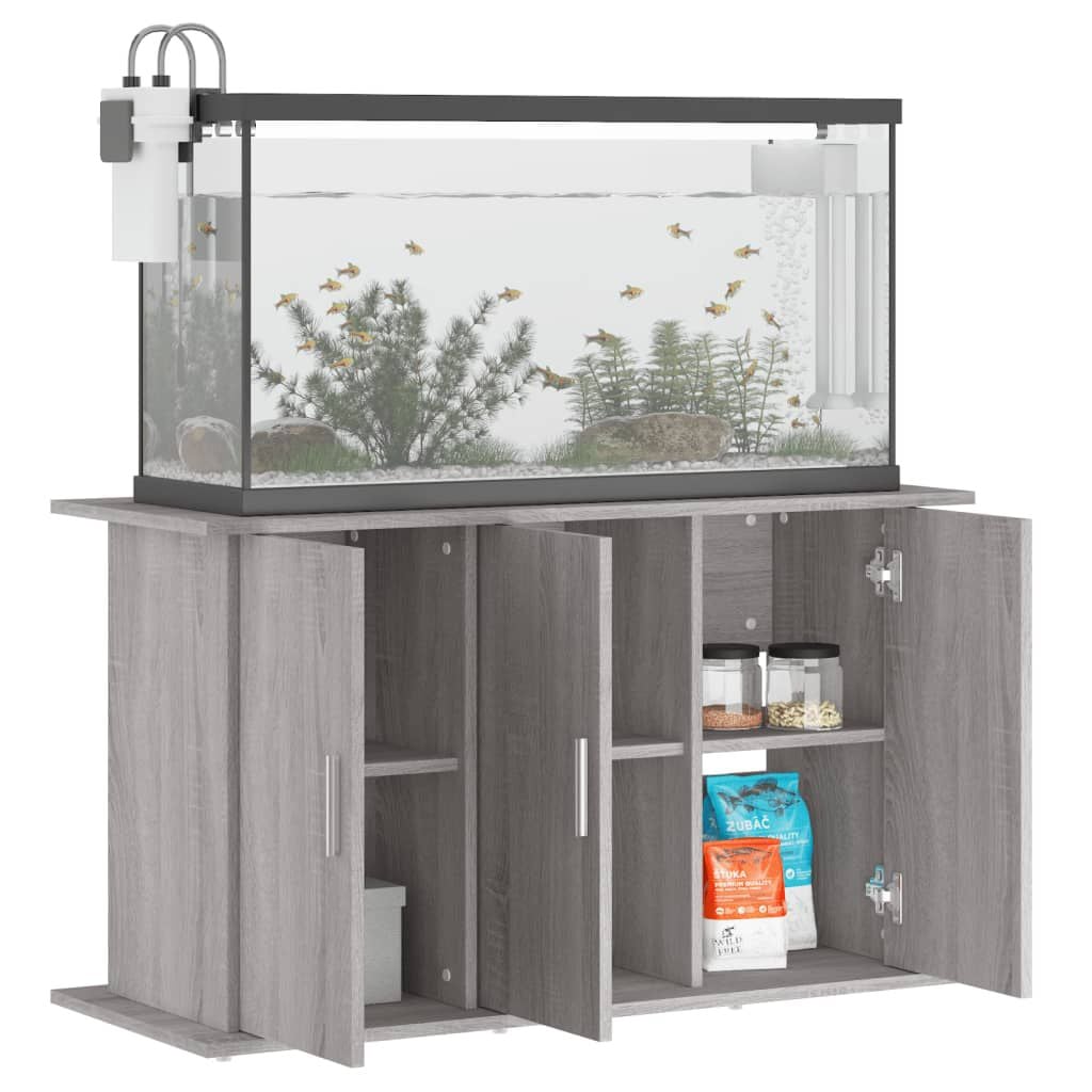 280551 - VIDAXL Stand Akuariumi Gri Sonoma 101x41x58 cm Dru i Inxhinieruar