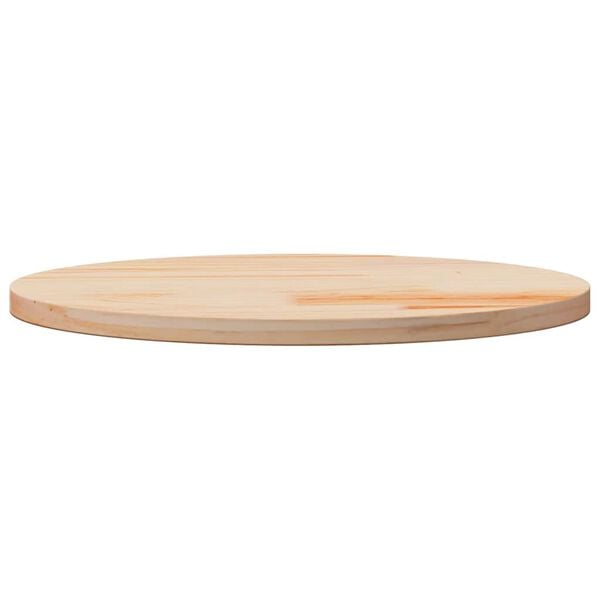 291550 - VIDA XL Sipërfaqe Tavoline e Rrumbullakët Ø70x3 cm Dru Pishe i Fortë