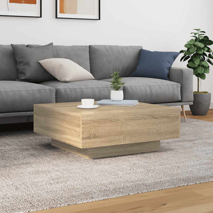 265494 - VIDAXL Tavolinë kafeje Sonoma Lisi 80x80x31 cm Dru i Inxhinieruar