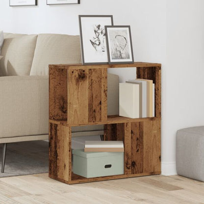 244857 - VIDAXL Dollap Librash Dru i Vjetër 60x24x63 cm Dru i Inxhinieruar