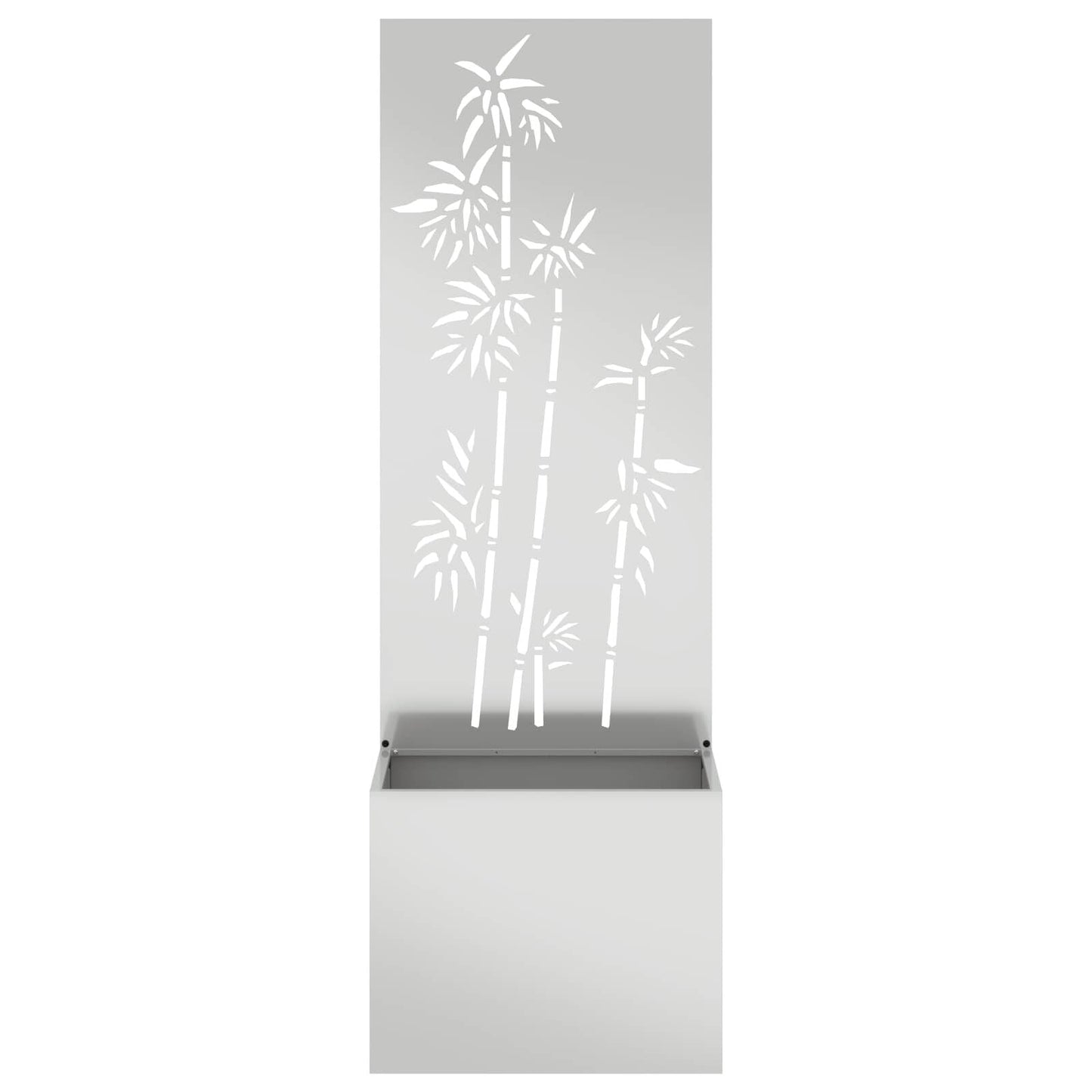 265599 - vidaXL Mbrojtëse për Privatësi Kopshti, Ngjyrë Argjendi 50 x 150 cm, Çelik i Galvanizuar