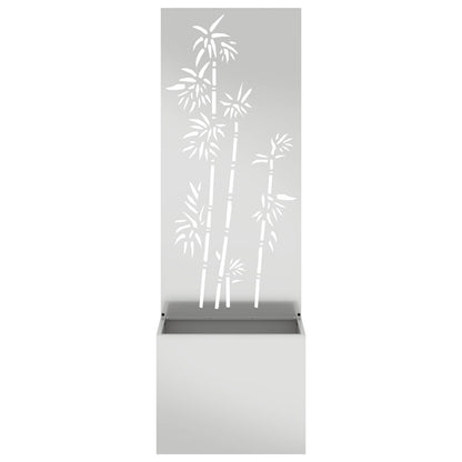 265599 - vidaXL Mbrojtëse për Privatësi Kopshti, Ngjyrë Argjendi 50 x 150 cm, Çelik i Galvanizuar