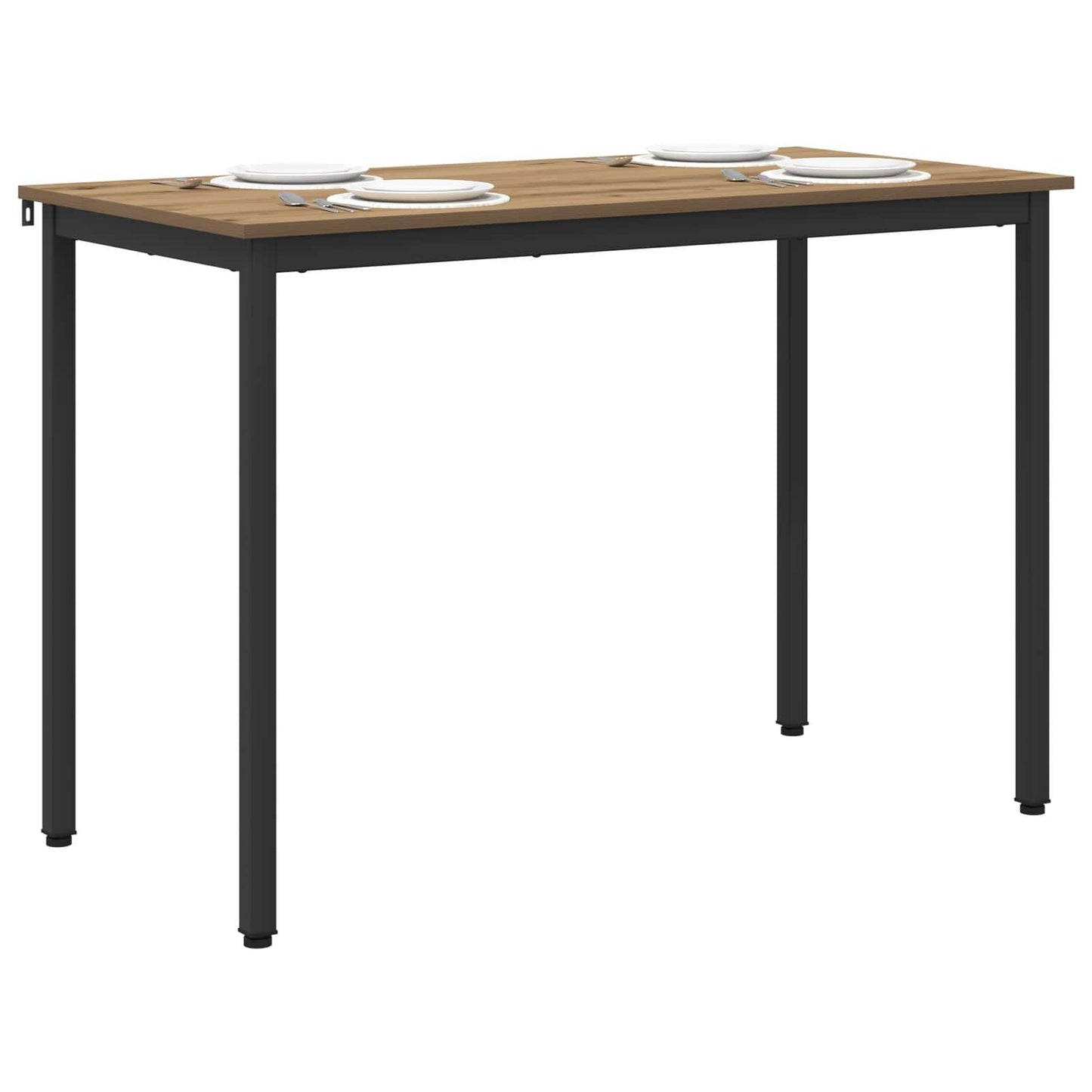 280682 - vidaXL Tavolina Ngrenie 110 x 55 x 75 cm METAL Drejtkëndëshe