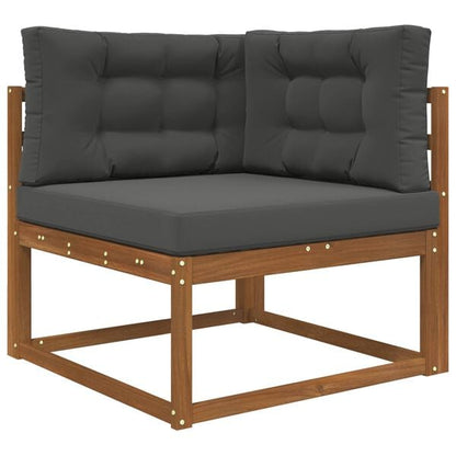 334581 - VIDA XL Jastëk divani për jashtë, poliester, antracit 80 x 80 cm