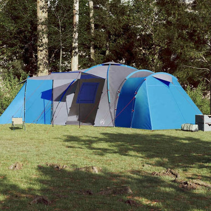 291660 - VIDA XL Tendë Familjare me Kupolë, Blu, 12 Persona, e Papërshkueshme nga Uji