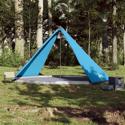 291661 - VIDA XL Tendë familjare Tipi për 8 persona, blu, e papërshkueshme nga uji