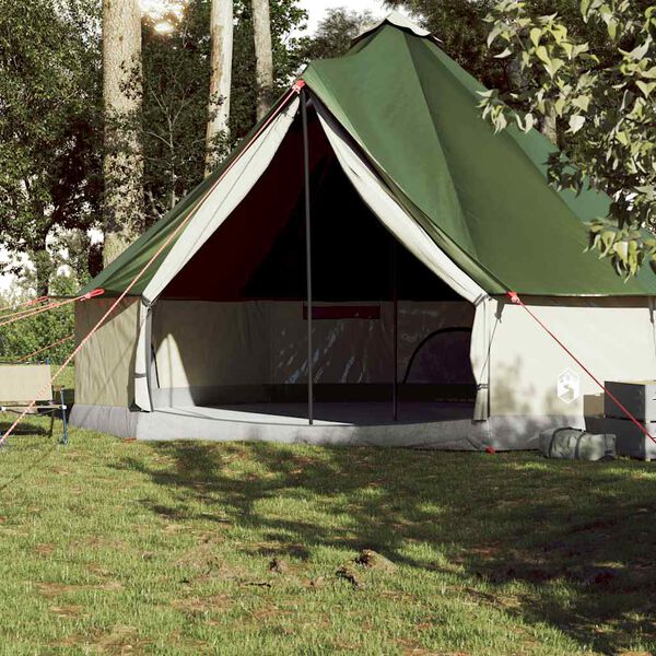333597 - VidaXL Tendë familjare Tipi 10 personash, e gjelbër, e papërshkueshme nga uji