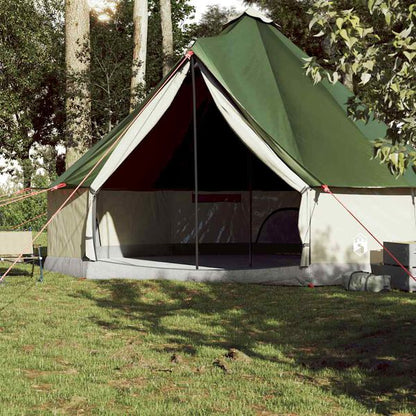333597 - VidaXL Tendë familjare Tipi 10 personash, e gjelbër, e papërshkueshme nga uji