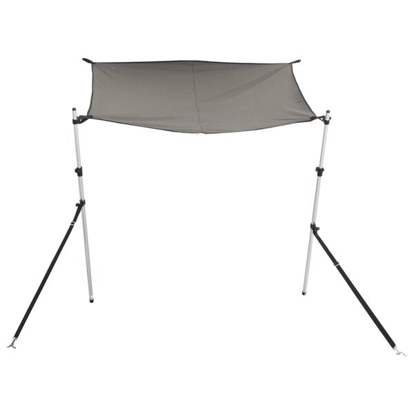 244941 - VIDA XL Zgjatim për Perde T-Top, ngjyrë antraciti, 170x208x(115-183) cm
