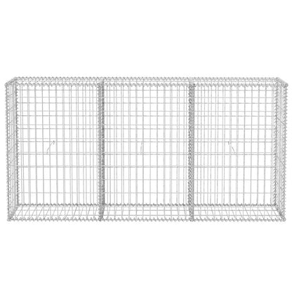 280010 - VIDAXL Shportë Gabioni Çelik i Galvanizuar 200x30x100 cm