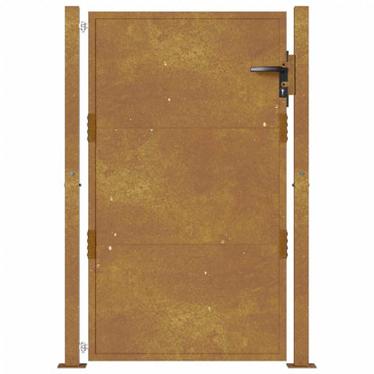 280037 - VIDAXL Portë Kopshti 100x150 cm Çelik Corten e ndryshkur.