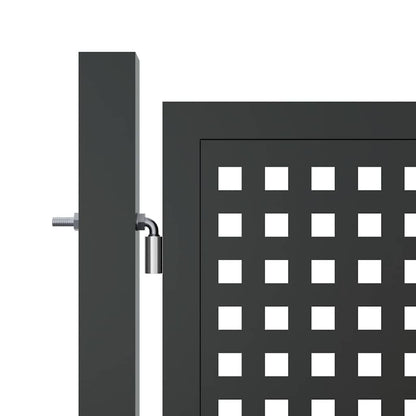 280040 - VIDA XL Portë Kopshti Antracit 300x75 cm Çelik
