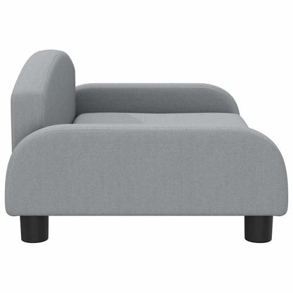 280055 - VIDA XL Shtrat për Qen, Gri e Çelët 70x45x30 cm, Material