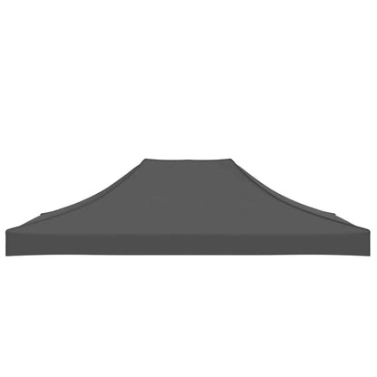 265086 - VIDAXL Çati Tende për Festa 4x3 m Antracit 270 g/m²